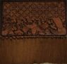 BATIK AND COTTON COMBINATION BED RUNNER