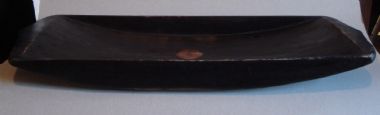 Borneo Rectangular Tray with Shell in the center